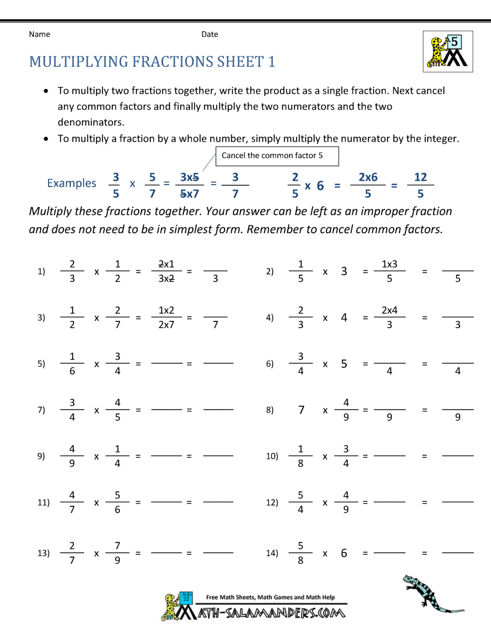 Get 85 Fraction Review Worksheets Pdf Ideas 70