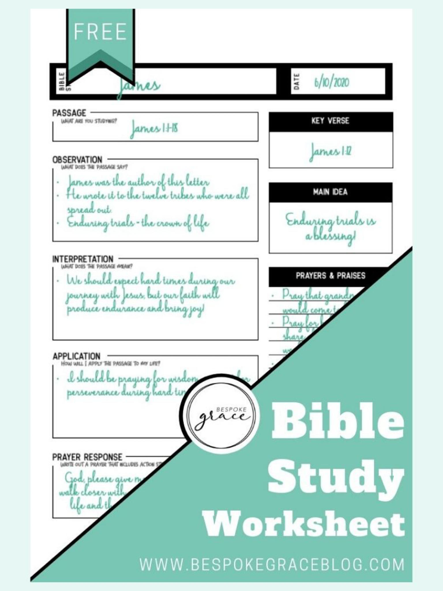 Get 85 Inductive Bible Study Worksheets Ideas 20