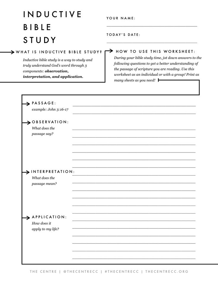 Get 85 Inductive Bible Study Worksheets Ideas 3