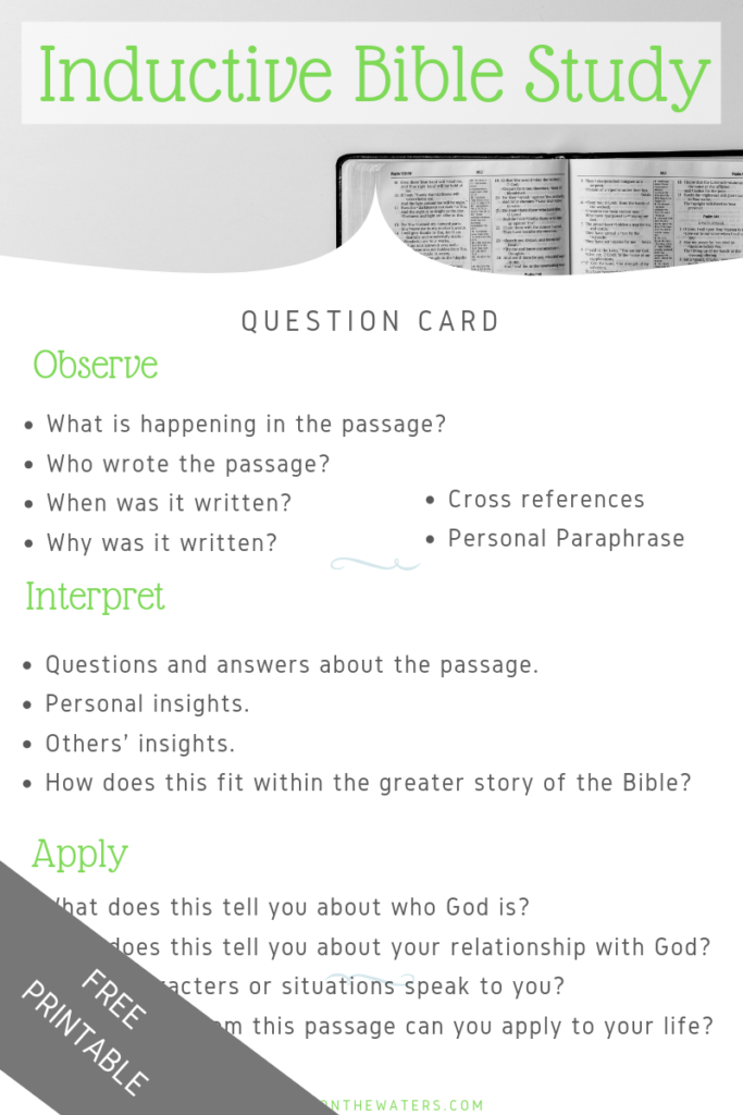 Get 85 Inductive Bible Study Worksheets Ideas 67