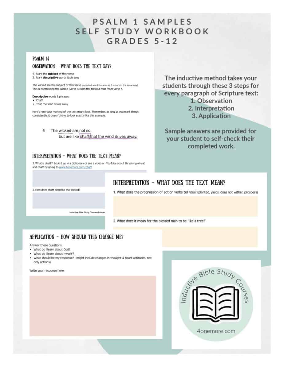 Get 85 Inductive Bible Study Worksheets Ideas 69