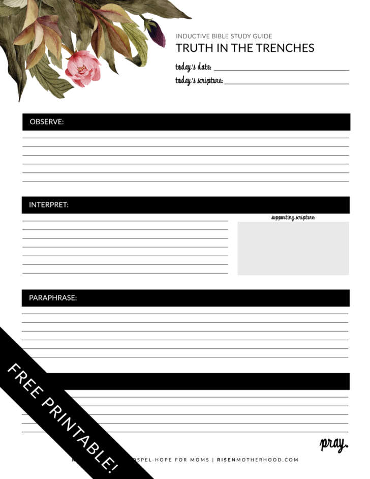 Get 85 Inductive Bible Study Worksheets Ideas 8