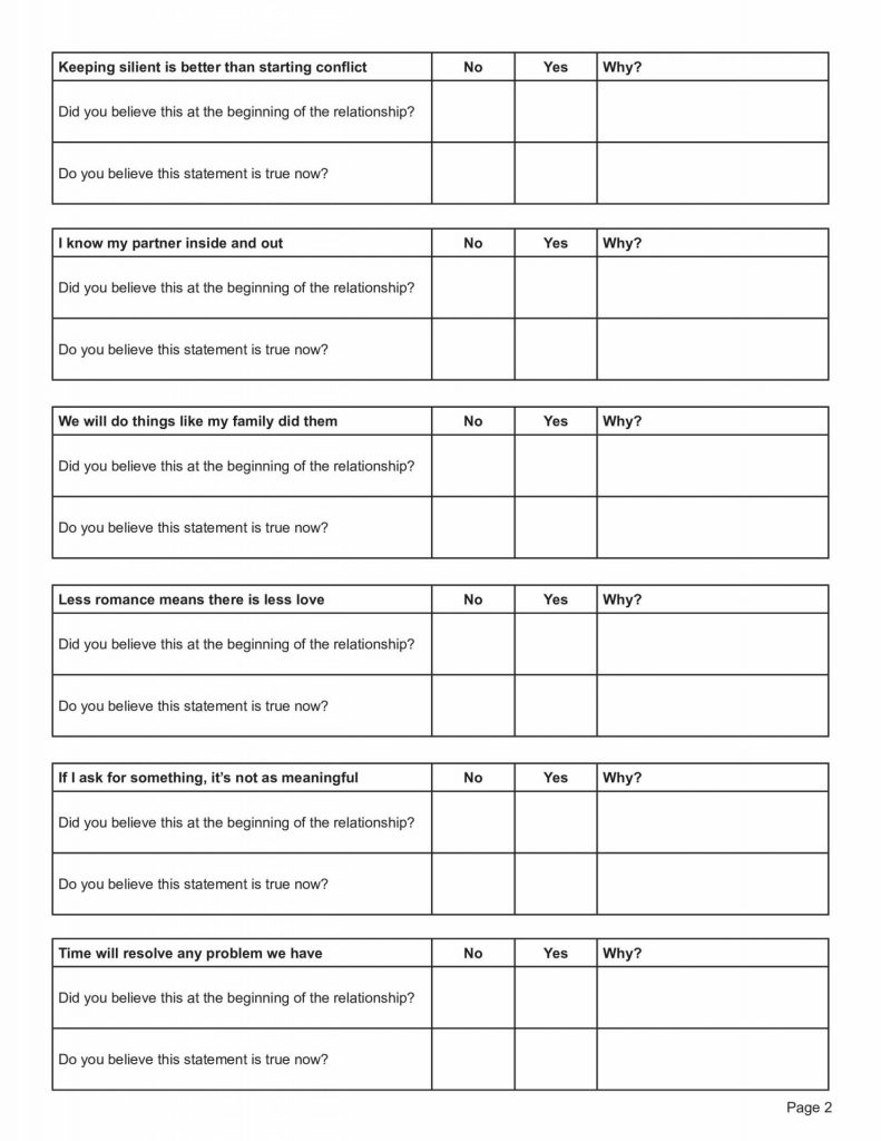 Get 85 Intimacy Worksheets For Couples Ideas 22