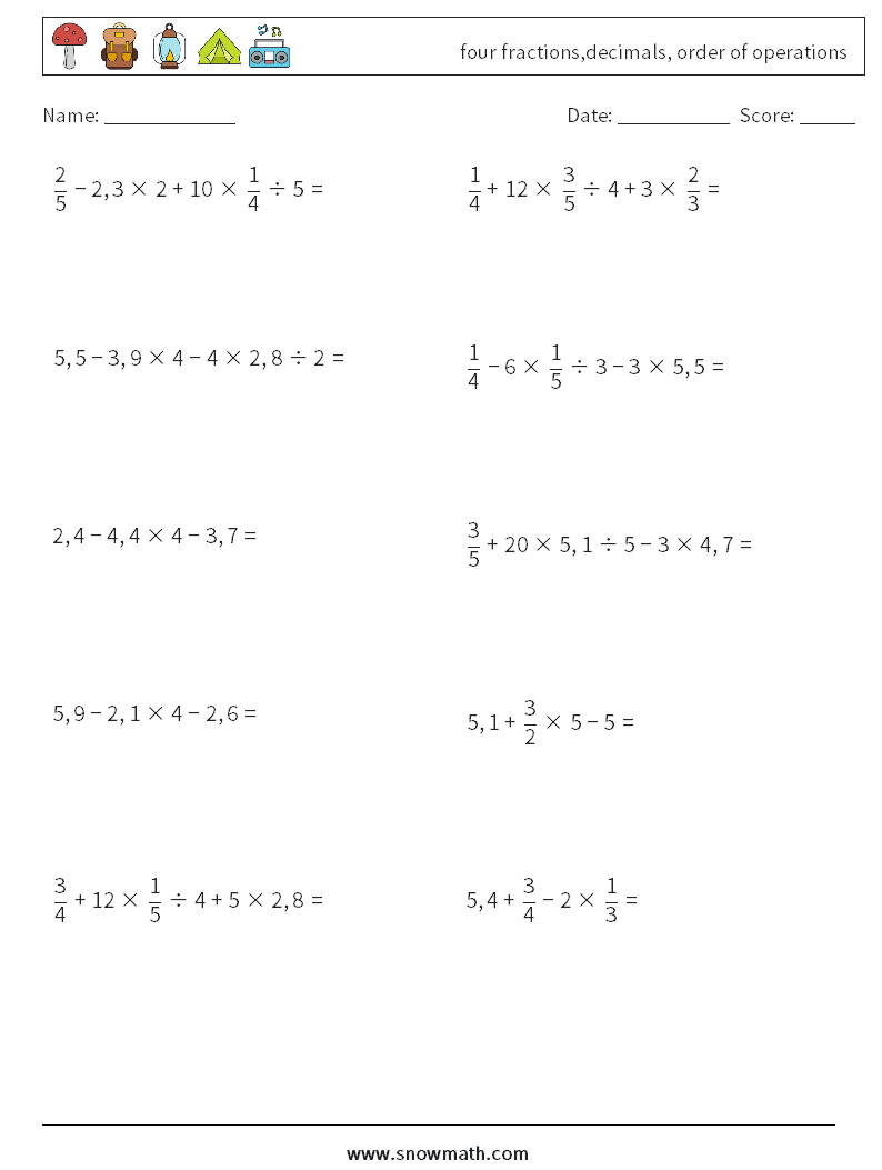 Get 85 Ordering Of Decimals Worksheets Ideas 78