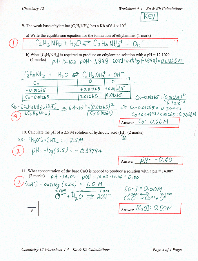 Get 85 Ph Calculations Worksheets Answers Ideas 48