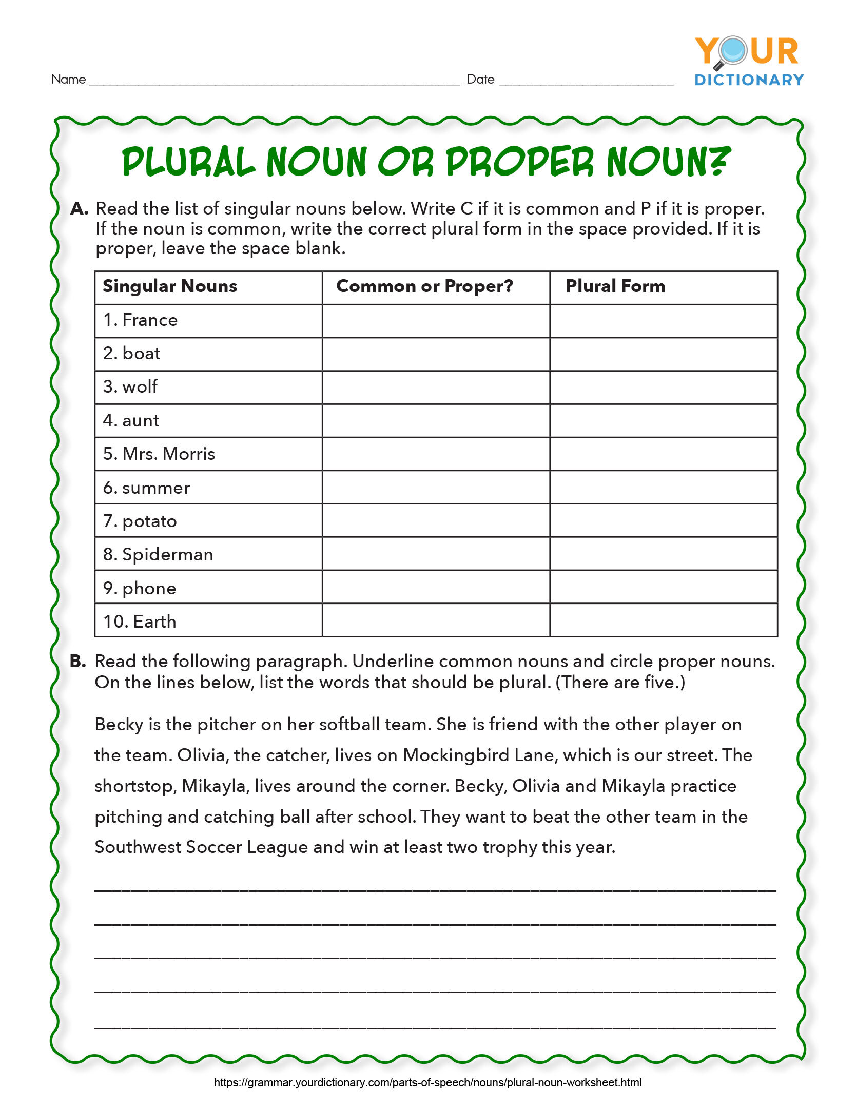 Get 85 Plural Possessive Nouns Worksheets Ideas 37