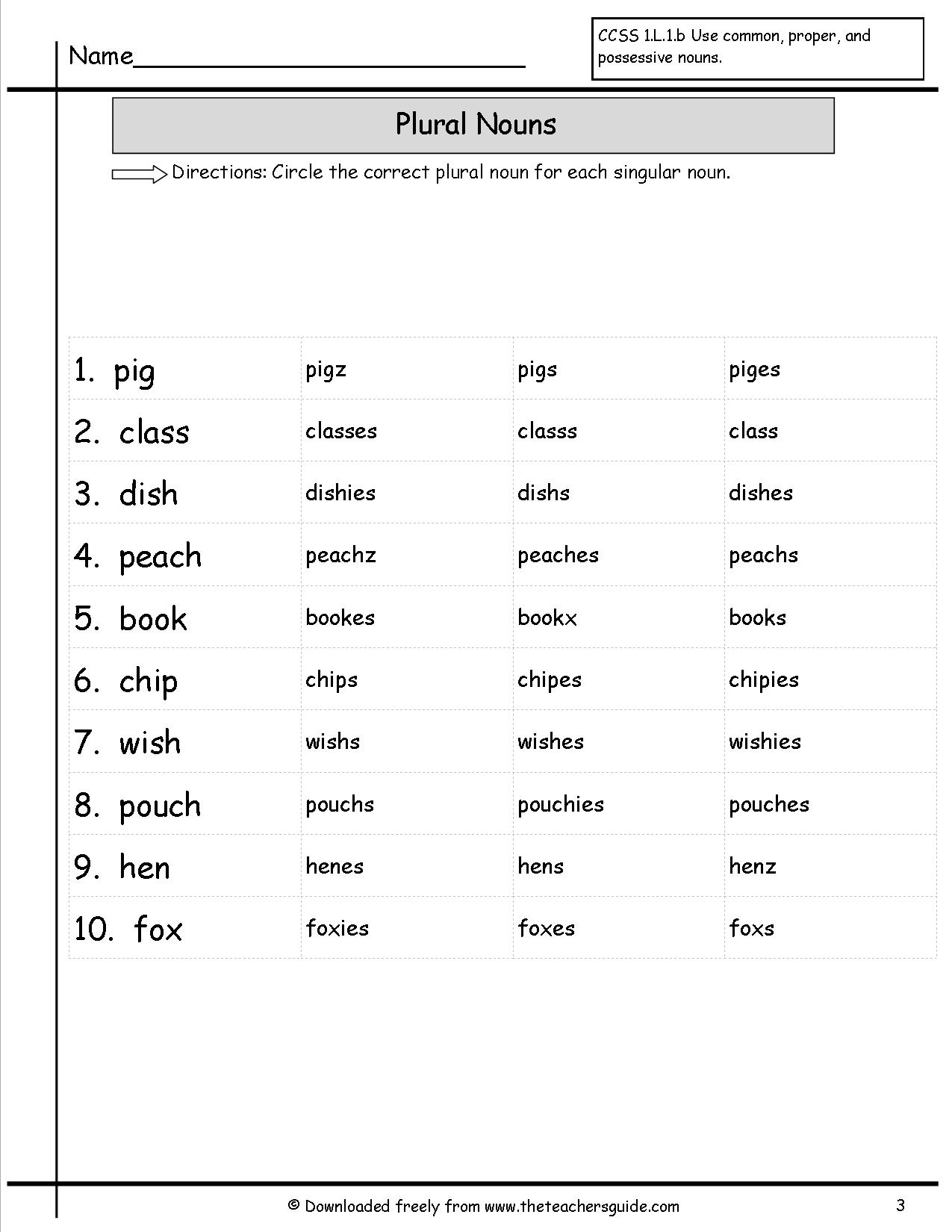 Get 85 Plural Possessive Nouns Worksheets Ideas 41