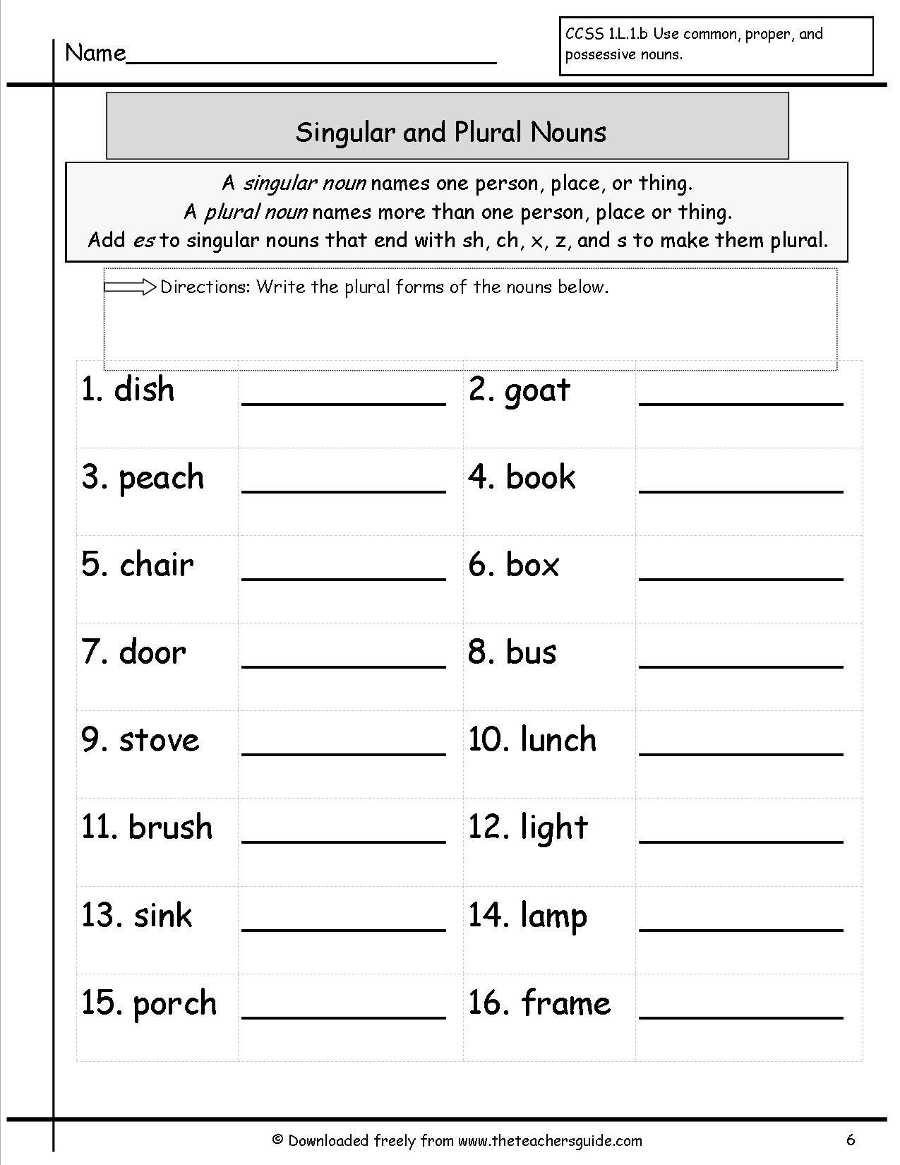 Get 85 Plural Possessive Nouns Worksheets Ideas 60