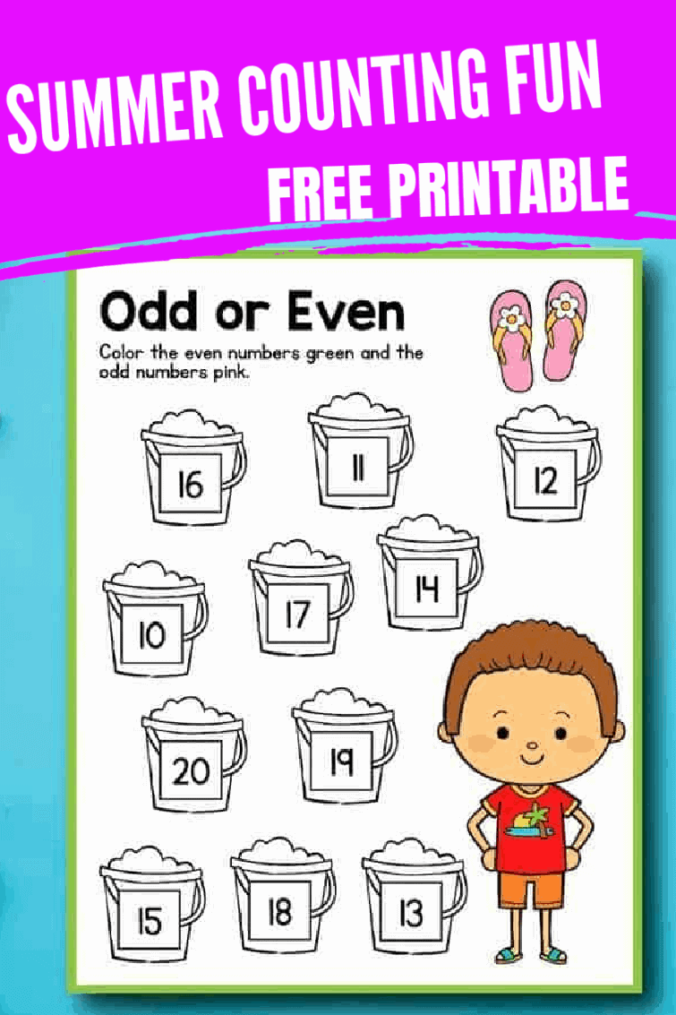 Get 85 Summer Counting Worksheet Ideas 20