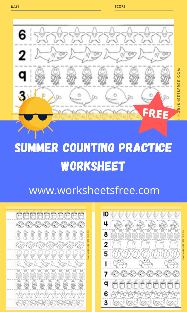 Get 85 Summer Counting Worksheet Ideas 32