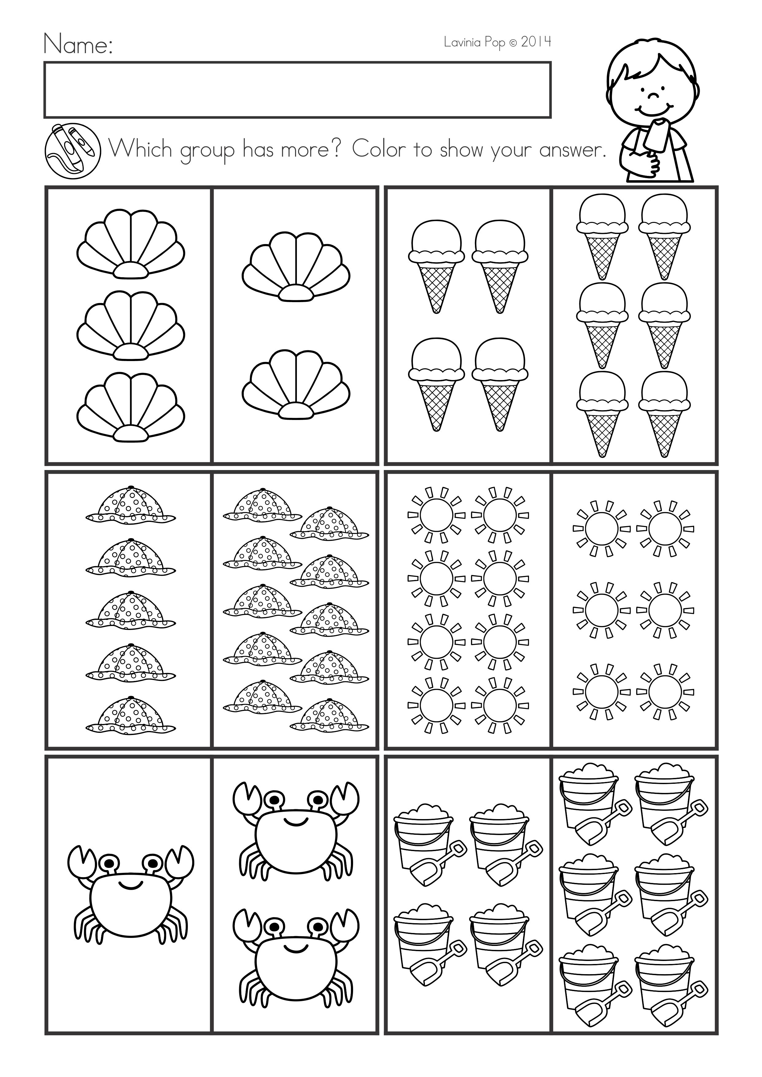 Get 85 Summer Counting Worksheet Ideas 39