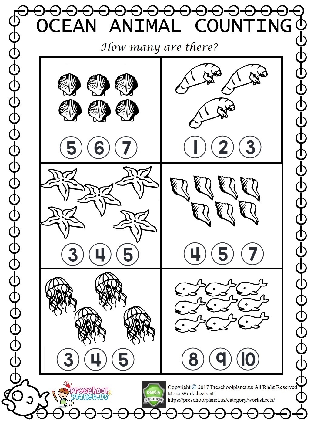 Get 85 Summer Counting Worksheet Ideas 6