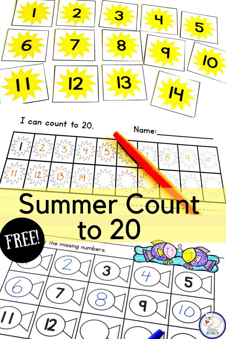 Get 85 Summer Counting Worksheet Ideas 66