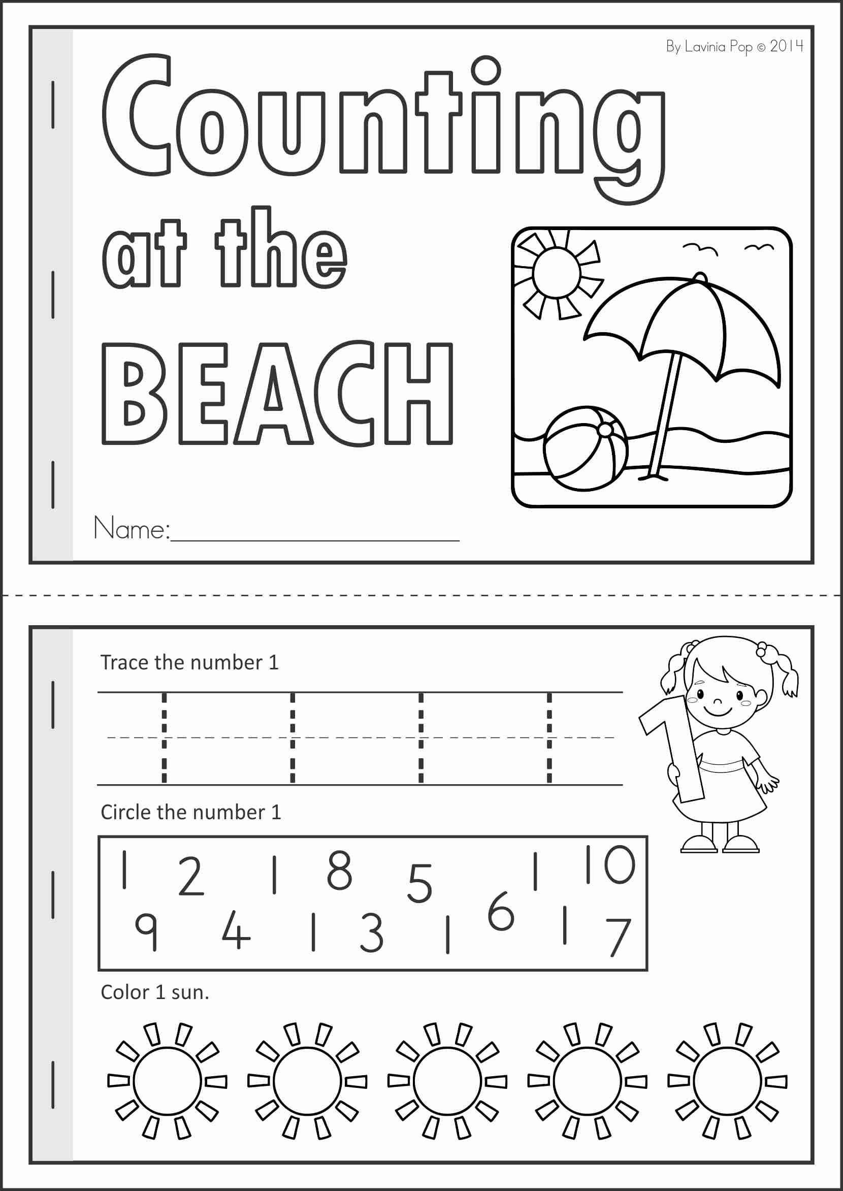 Get 85 Summer Counting Worksheet Ideas 79