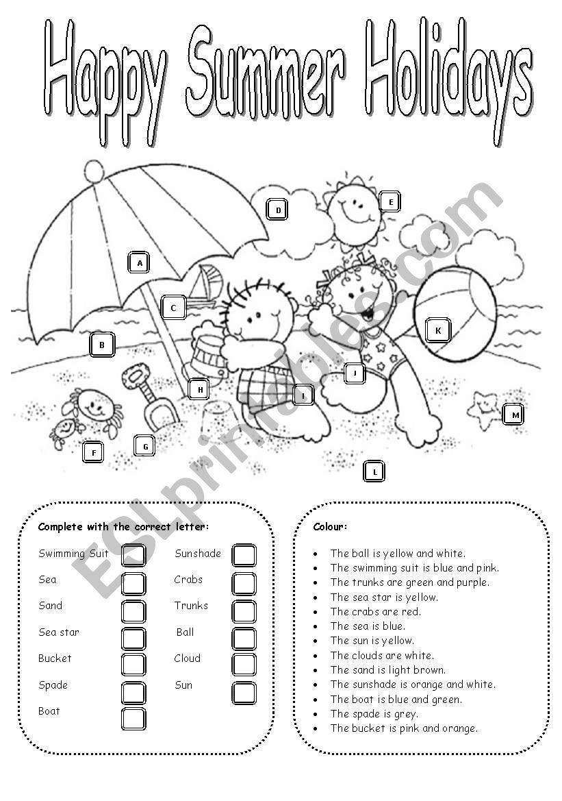 Get 85 Summer Grammar Worksheet Ideas 19