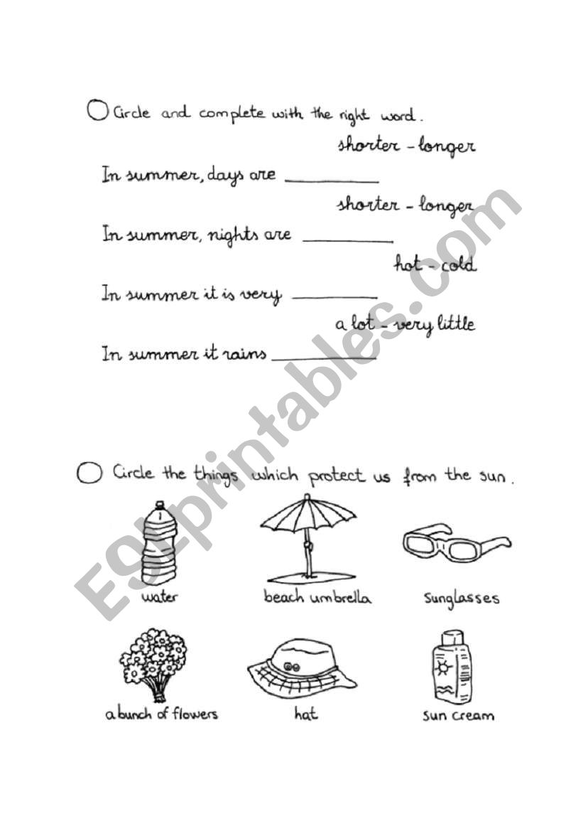 Get 85 Summer Grammar Worksheet Ideas 23