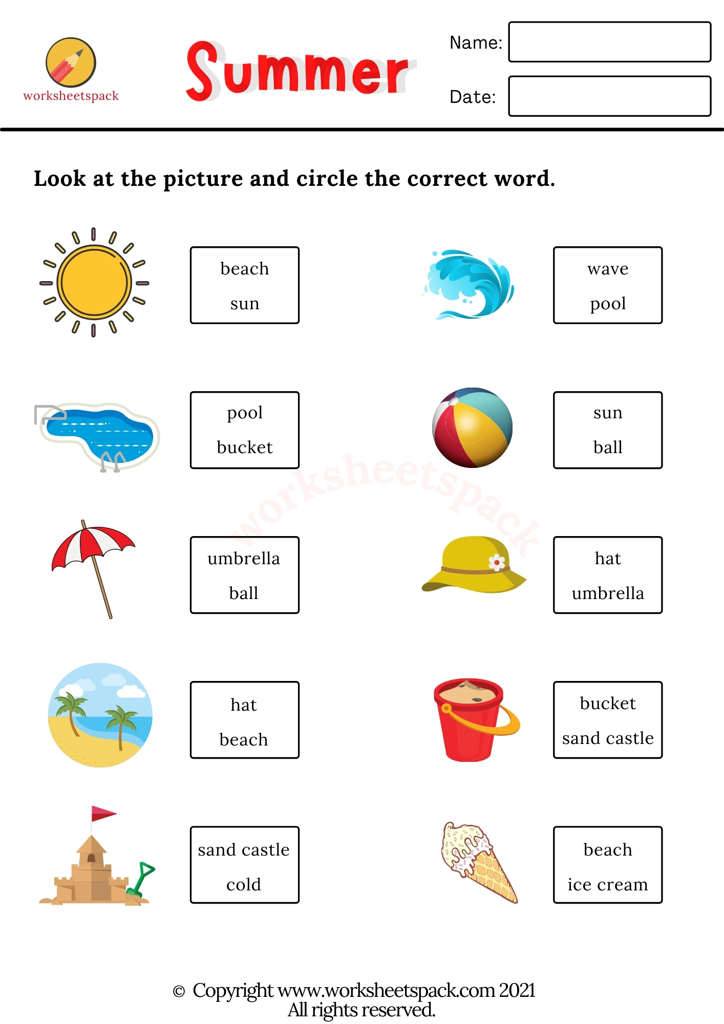 Get 85 Summer Grammar Worksheet Ideas 32