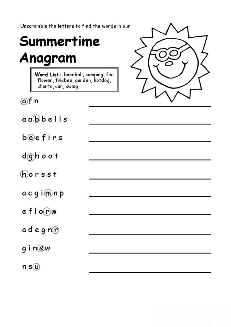 Get 85 Summer Grammar Worksheet Ideas 36