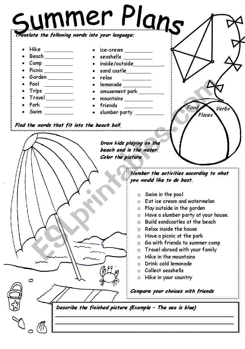 Get 85 Summer Grammar Worksheet Ideas 42