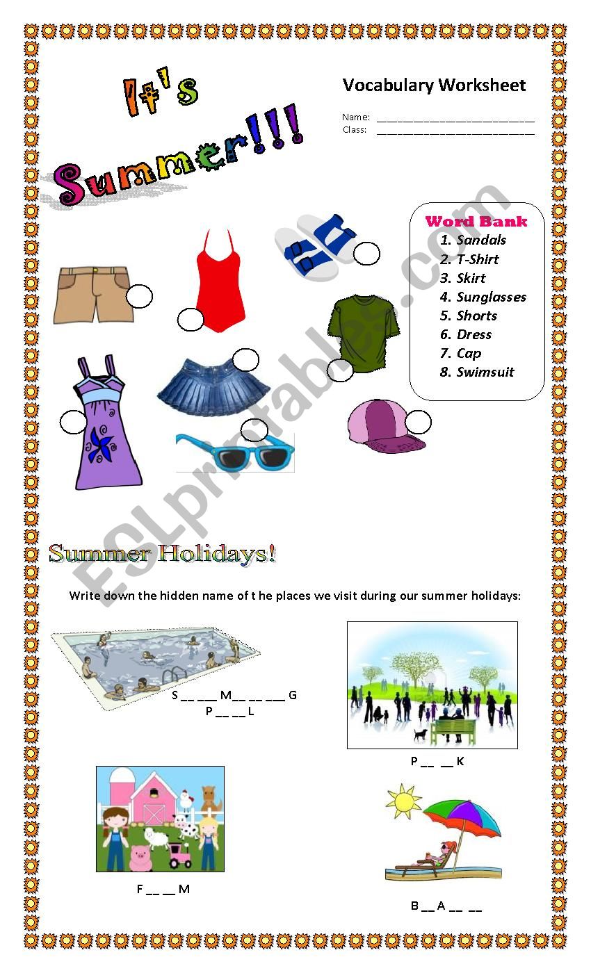 Get 85 Summer Grammar Worksheet Ideas 44