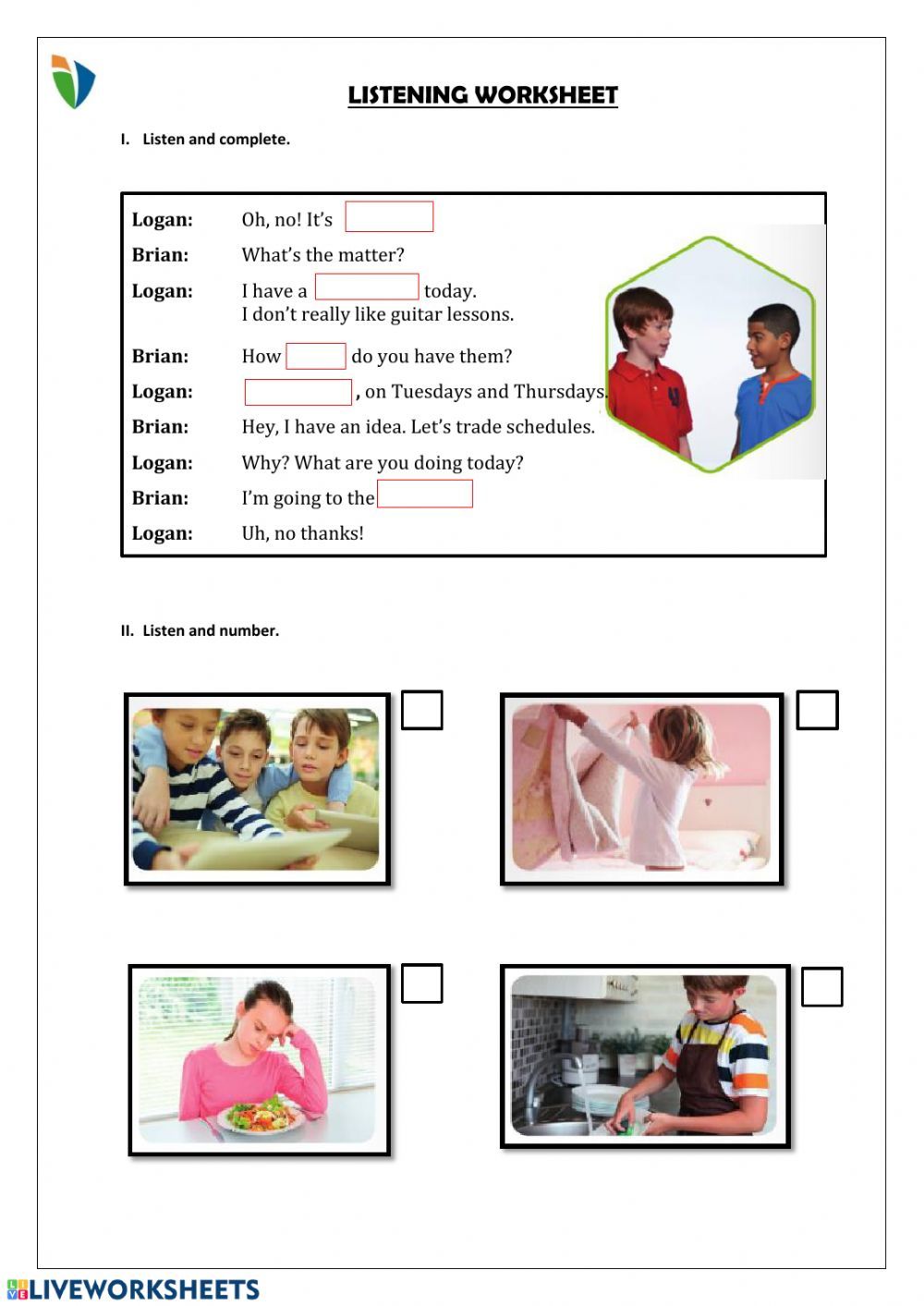 Get 85 Summer Listening Worksheet 40