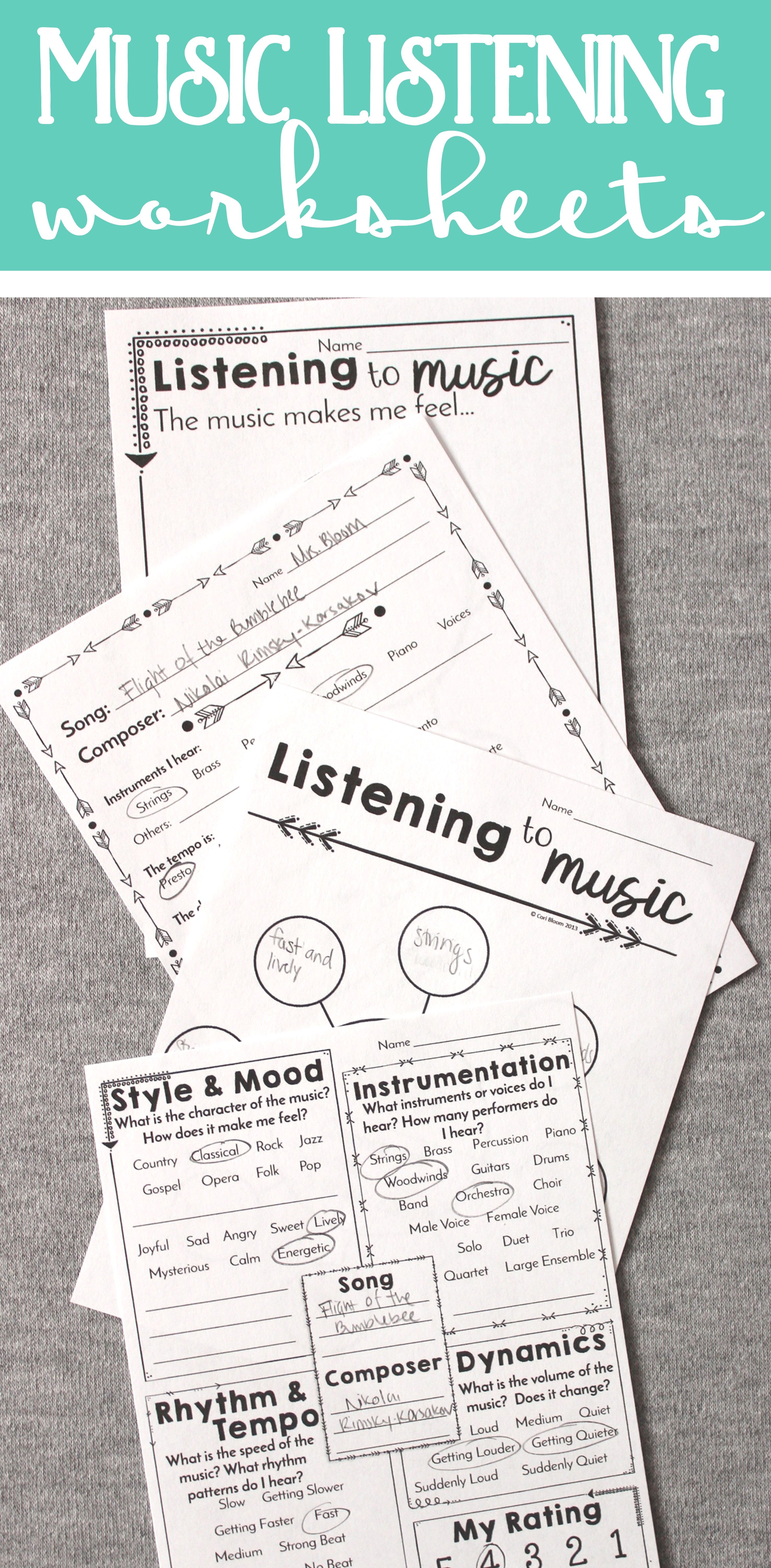 Get 85 Summer Listening Worksheet 67