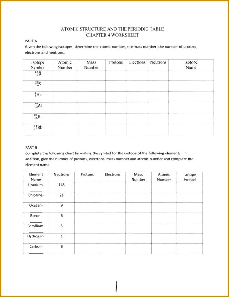 Save 85 Subatomic Particles Worksheets Answers 65