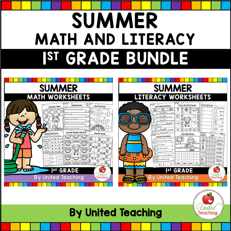 Best 45 1St Grade Summer Math Worksheets Ideas 14