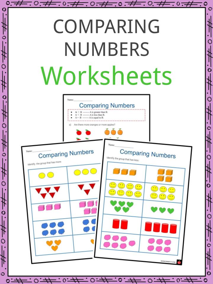 Best 45 Comparing Numbers Worksheets Ideas 2