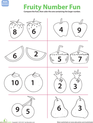 Best 45 Comparing Numbers Worksheets Ideas 23