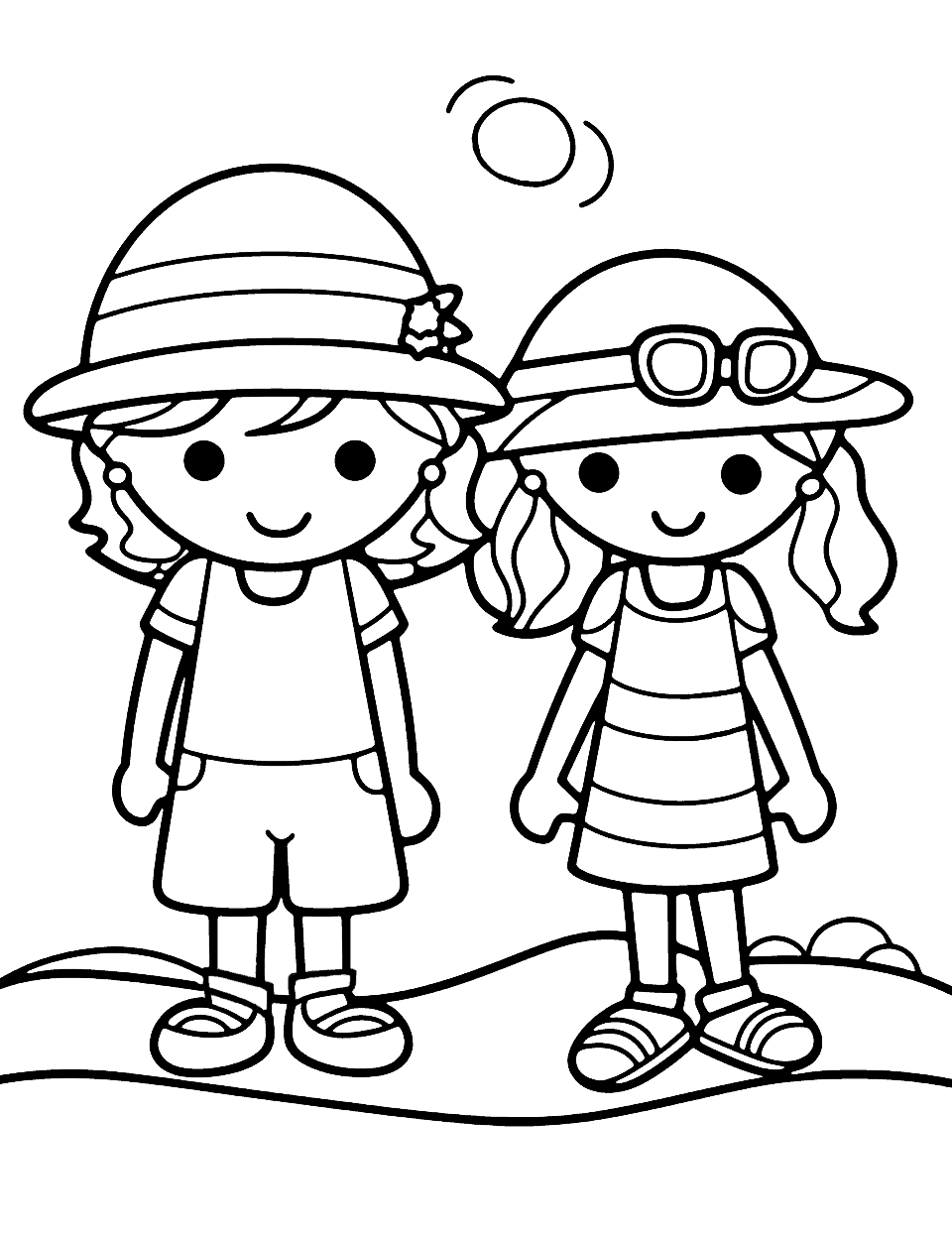 Best 45 Cute Summer Coloring Pages Aesthetic Ideas 44