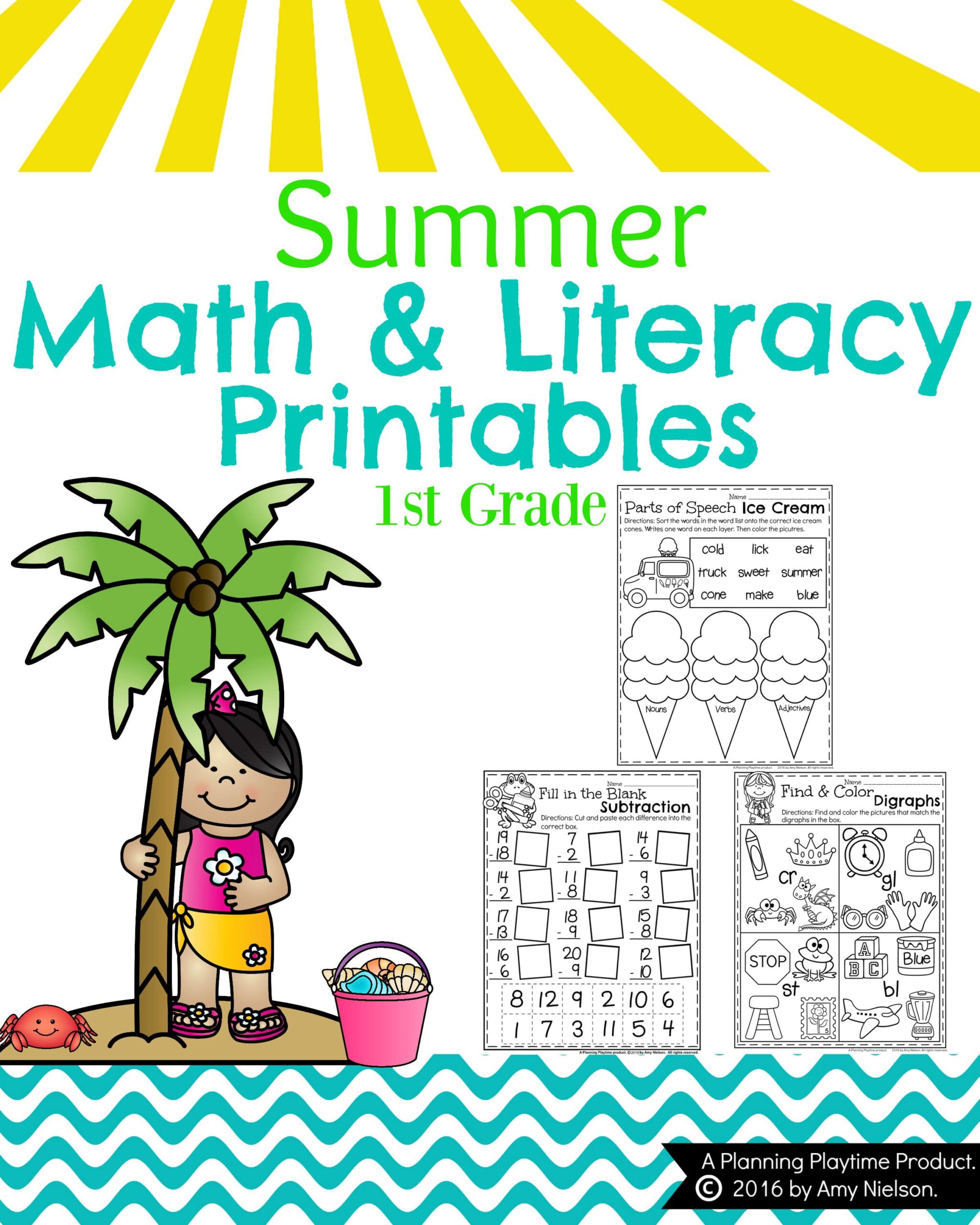 Best 45 First Grade Summer Worksheets Free Ideas 39