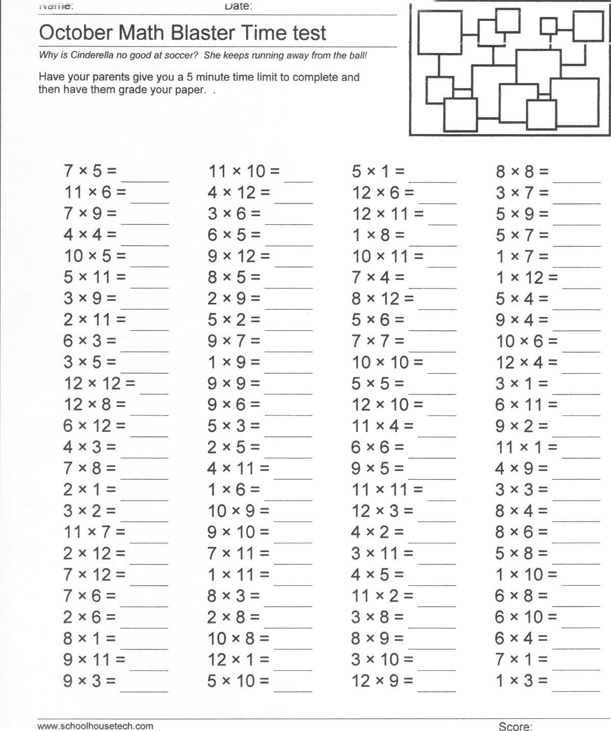 Best 45 Multiplication Printable Worksheets Ideas 15