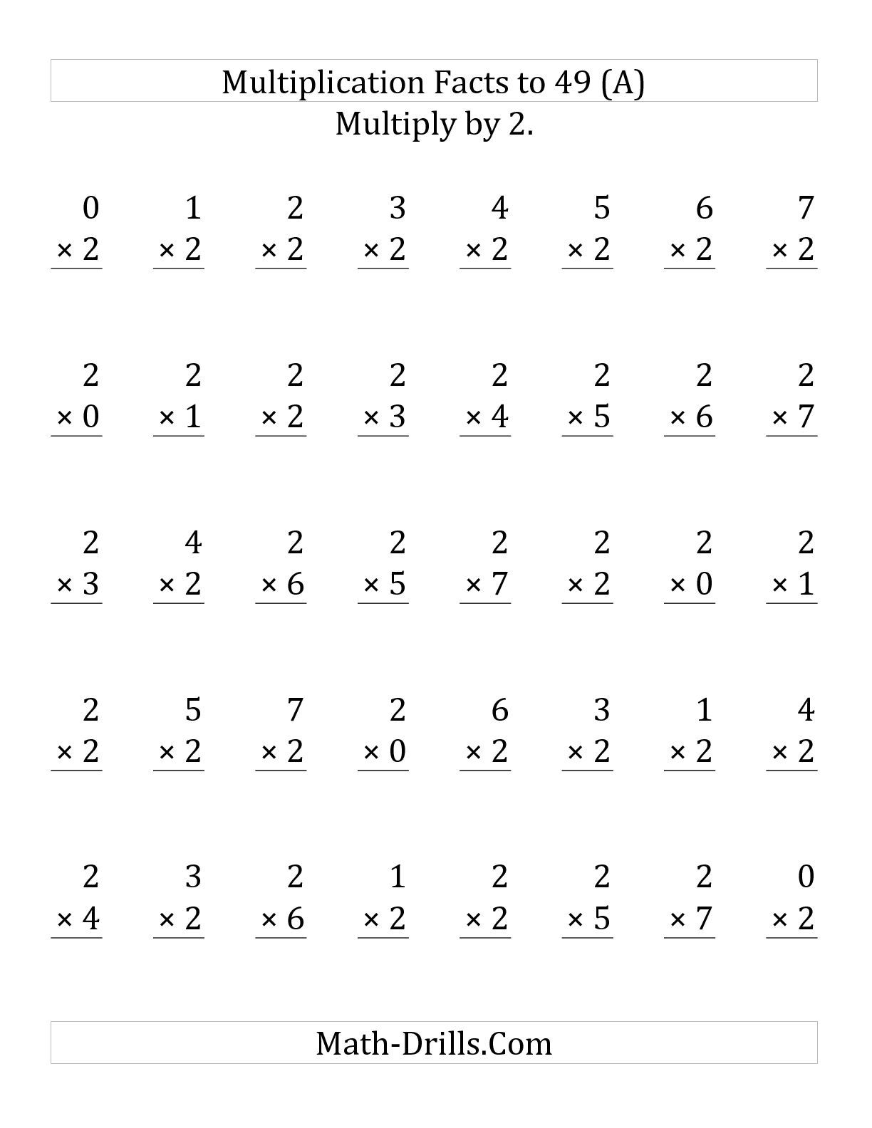 Best 45 Multiplication Printable Worksheets Ideas 18