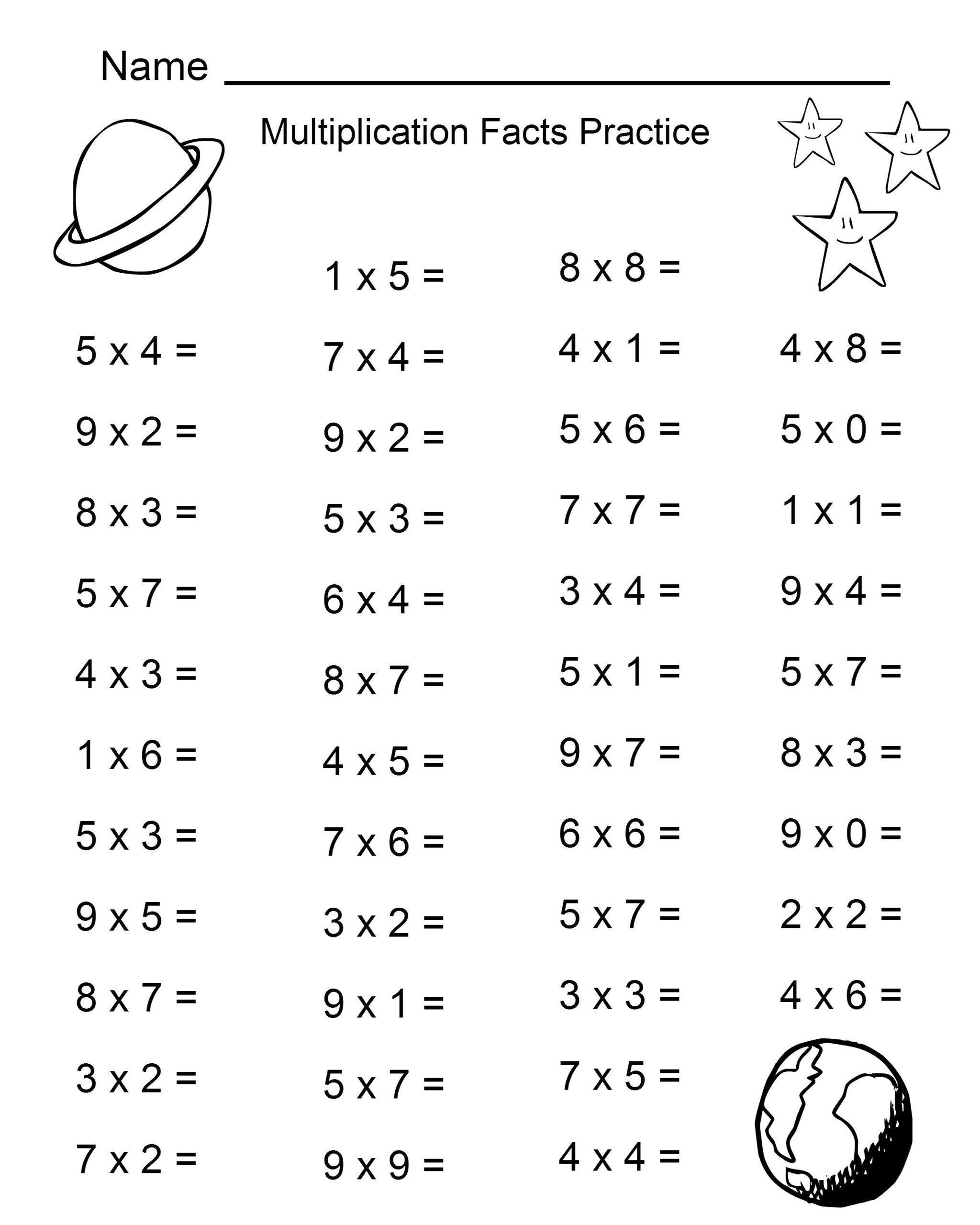 Best 45 Multiplication Printable Worksheets Ideas 34