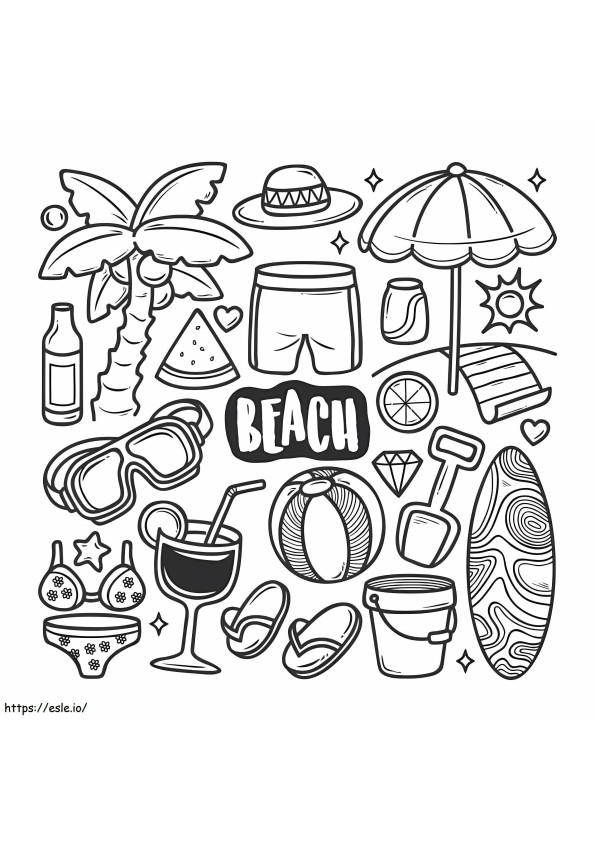 Best 45 Simple Coloring Pages Aesthetic Summer Ideas 14