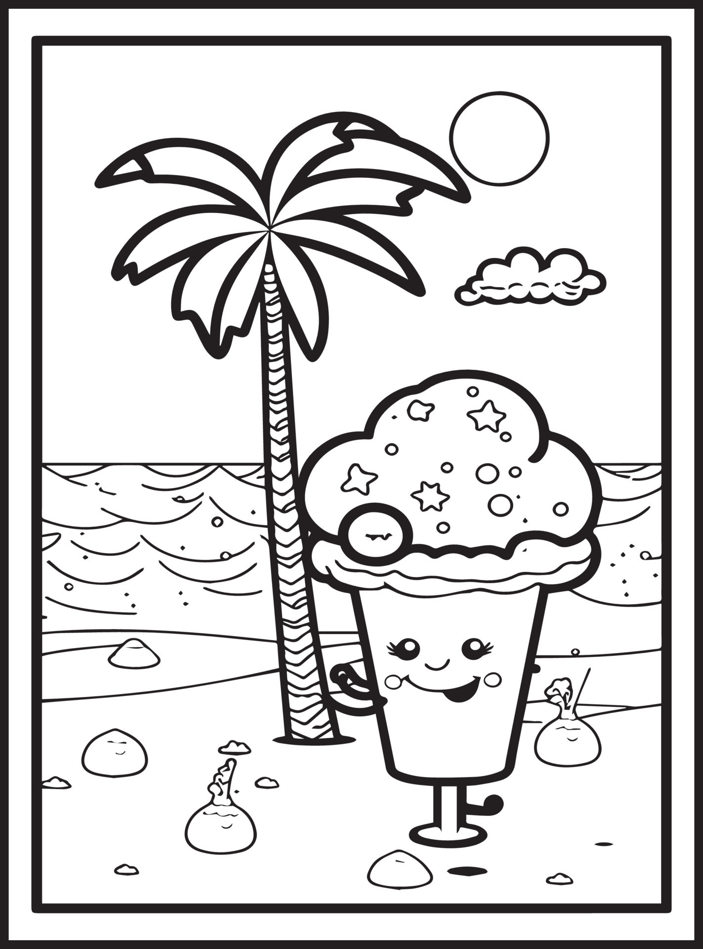 Best 45 Summer Coloring Pages Animals Ideas 23