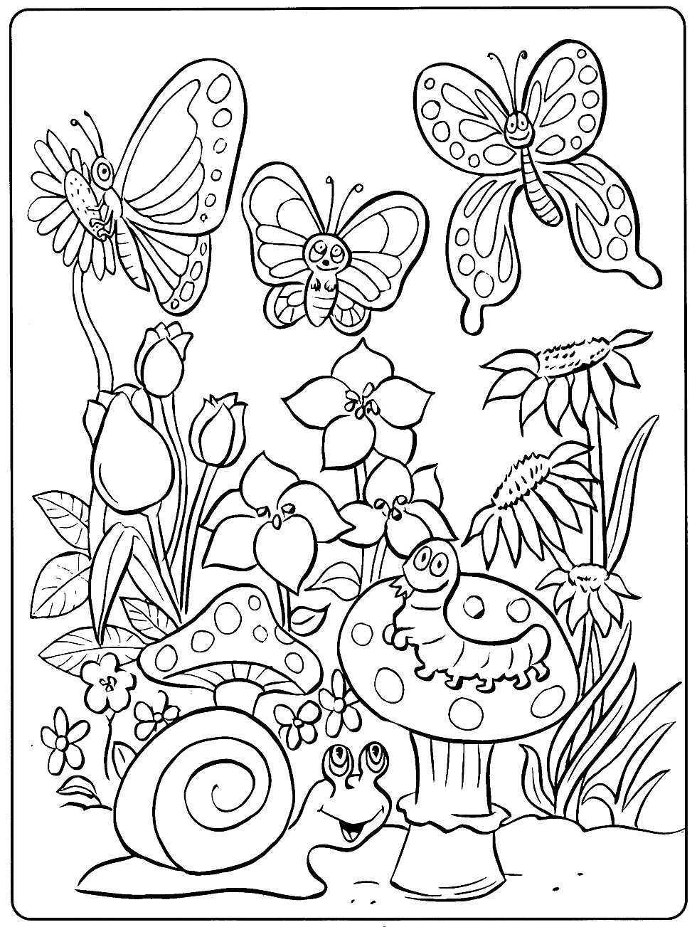 Best 45 Summer Coloring Pages Animals Ideas 37