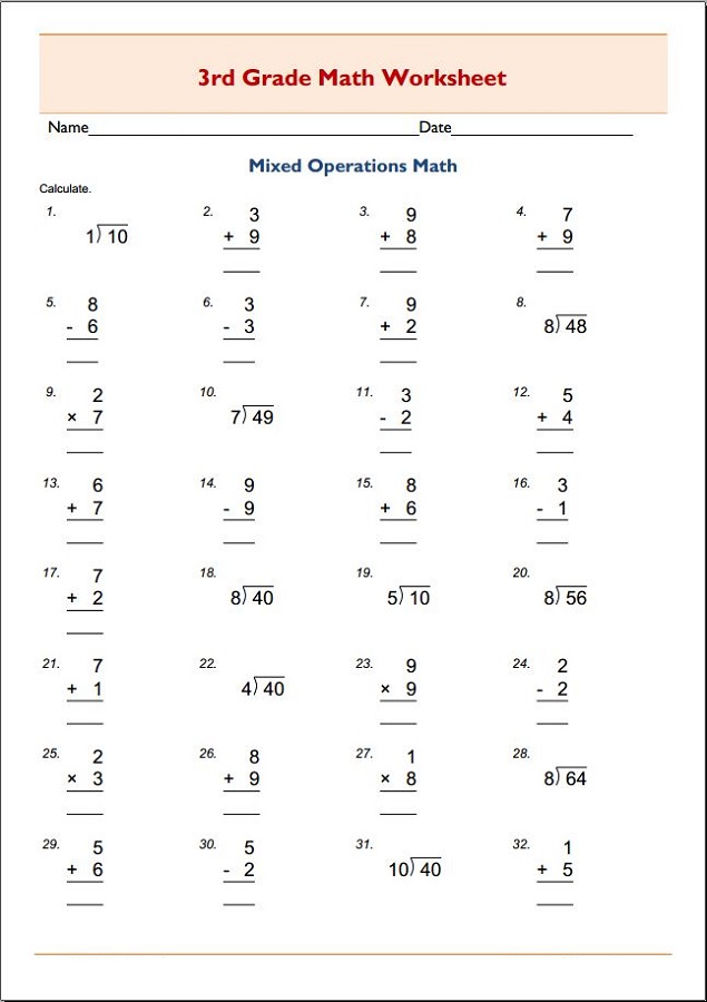 Best 45 Summer Math Worksheets For Kids 3Rd Grade Ideas 24