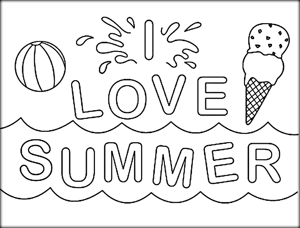 Best 45 Summer Time Coloring Pages For Adults Ideas 14