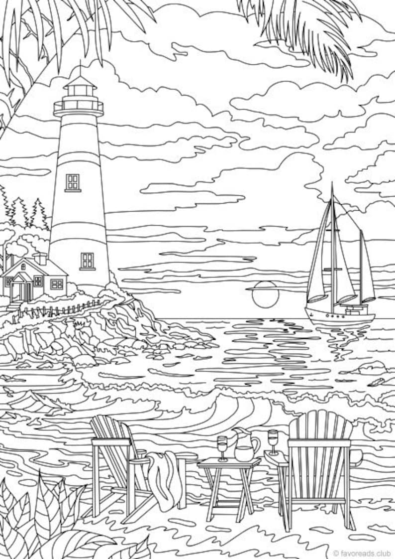 Best 45 Summer Time Coloring Pages For Adults Ideas 37