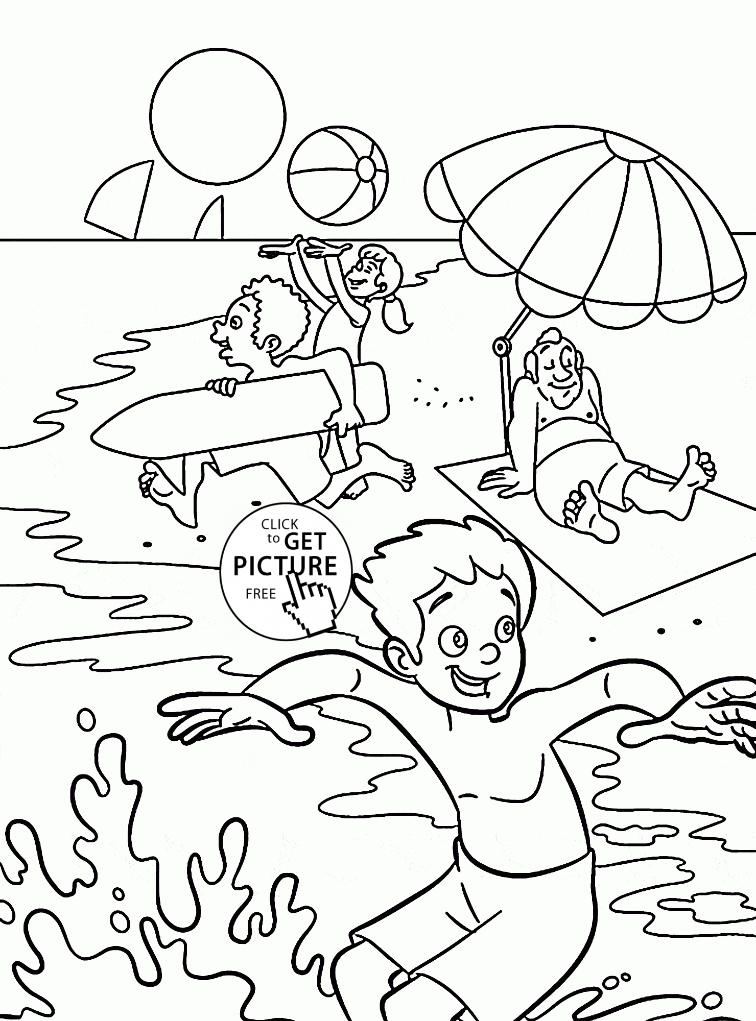 Best 45 Summer Time Coloring Pages For Adults Ideas 40