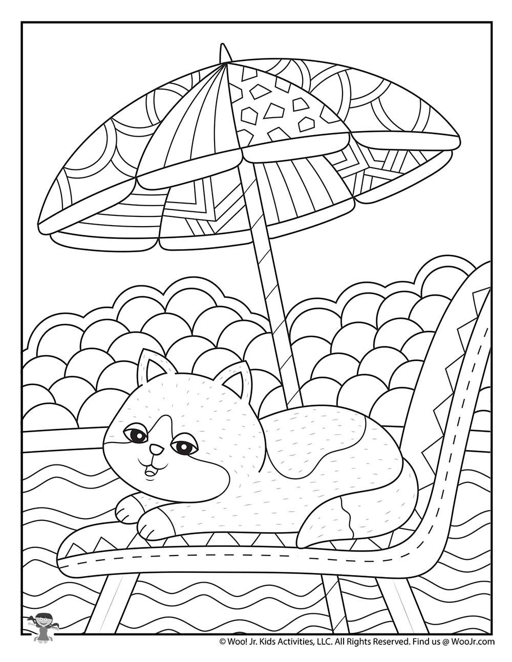 Best 45 Summer Time Coloring Pages For Adults Ideas 9