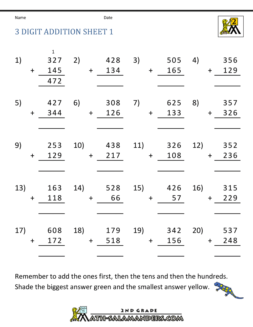 Best 50 Addition With Regrouping Worksheets Ideas 27