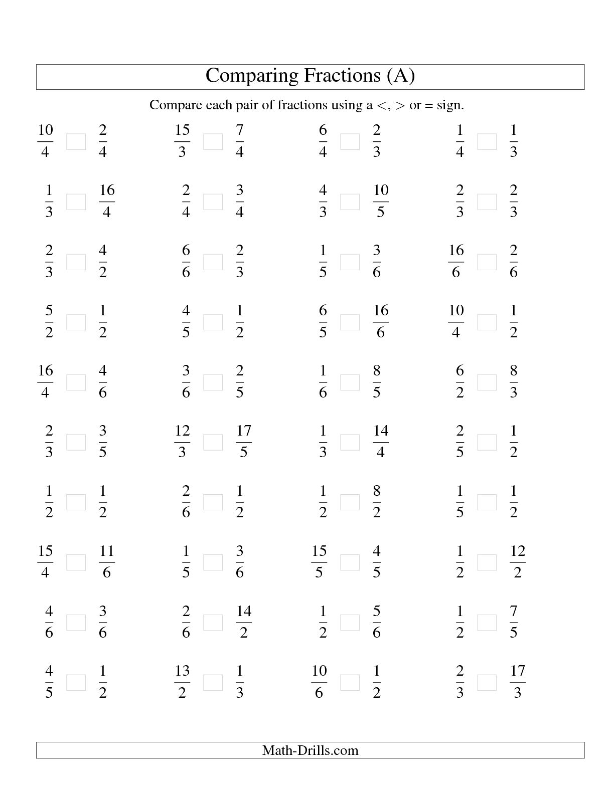 Best 50 Fraction Worksheets For 4Th Graders Ideas 10