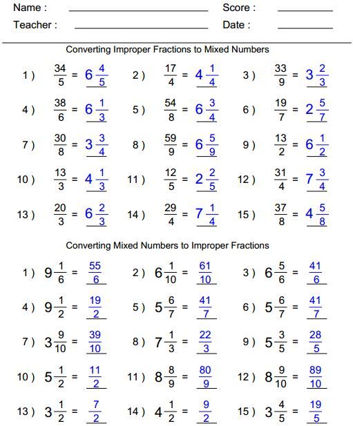 Best 50 Fraction Worksheets For 4Th Graders Ideas 18