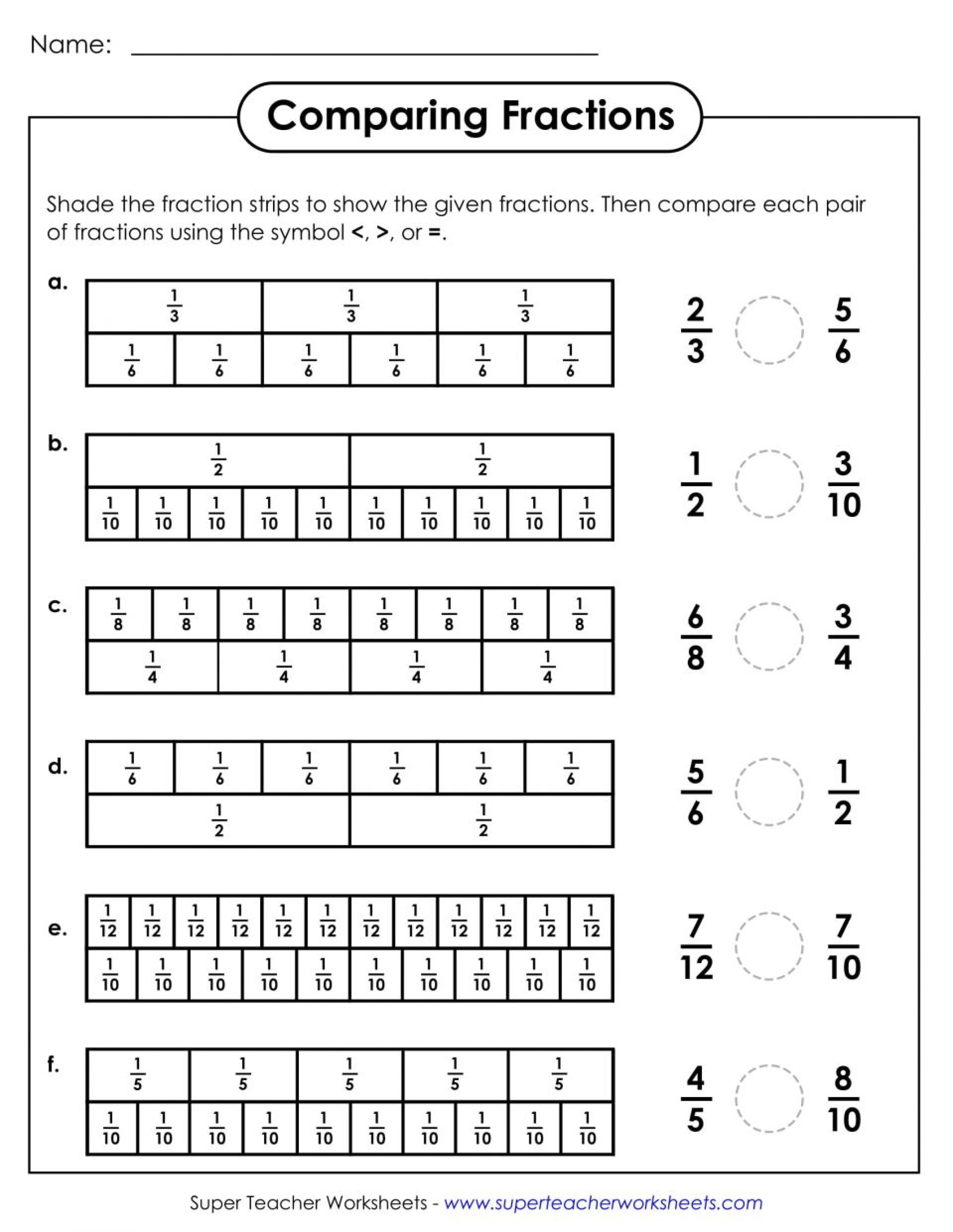 Best 50 Fraction Worksheets For 4Th Graders Ideas 3