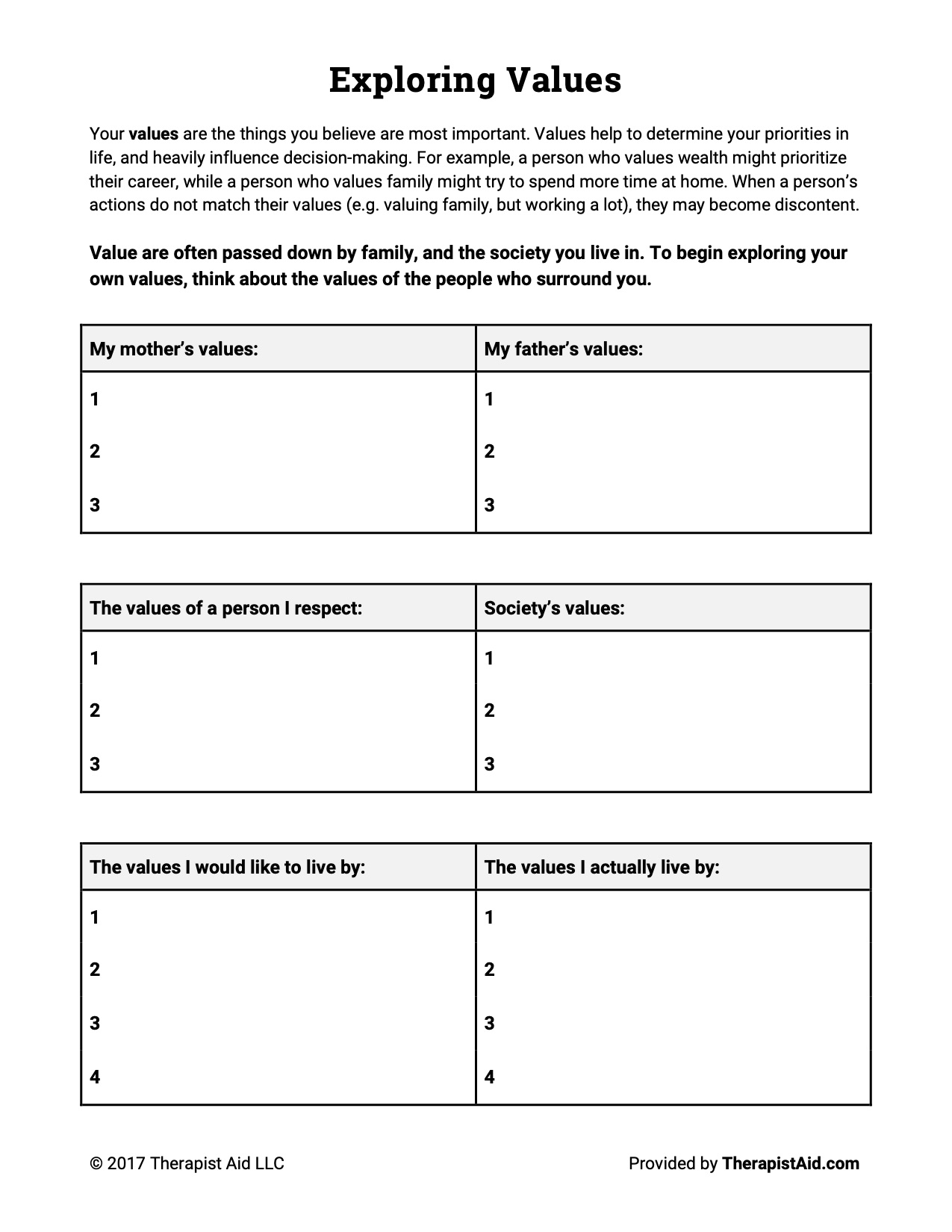 Best 50 Mental Health Worksheets Ideas 44