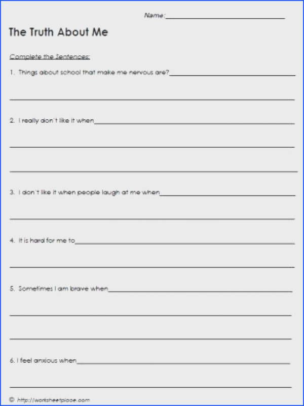 Best 50 Mental Health Worksheets Ideas 45