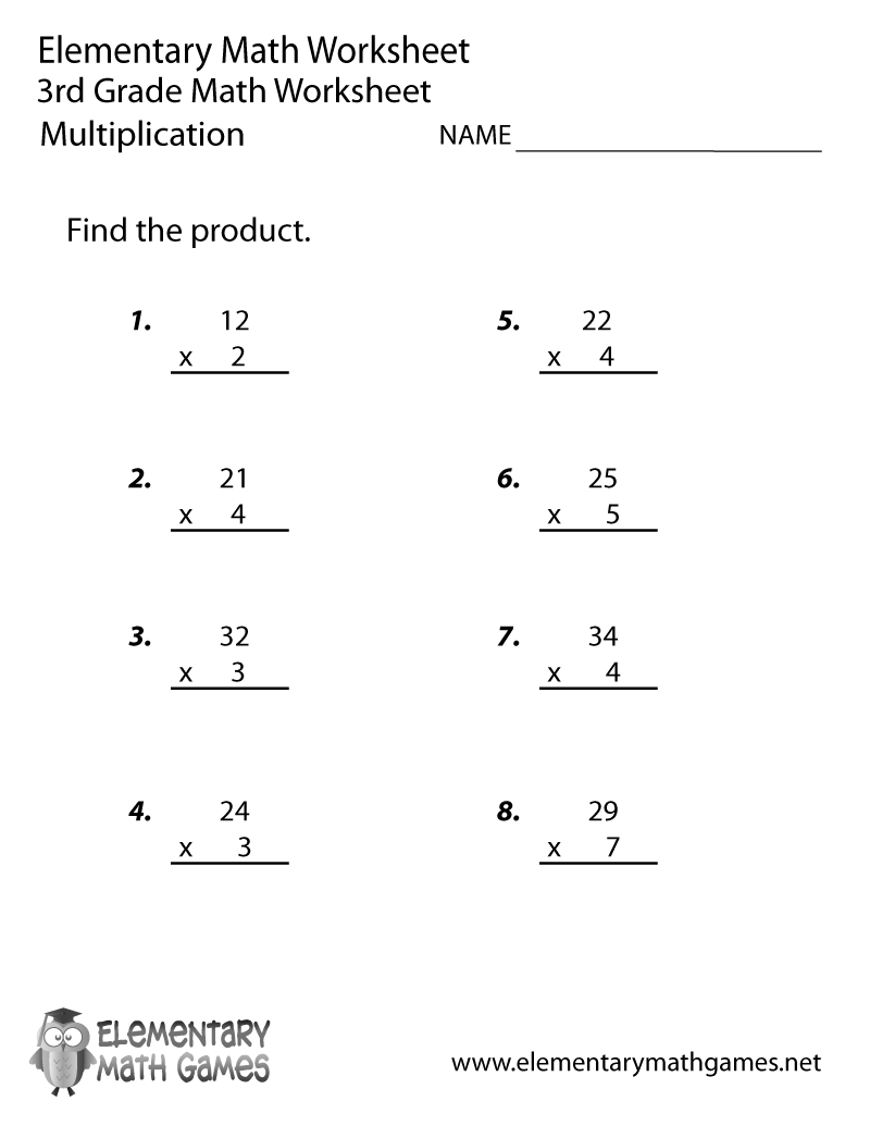 Get 85 3Rd Grade Multiplication Worksheets Ideas 23